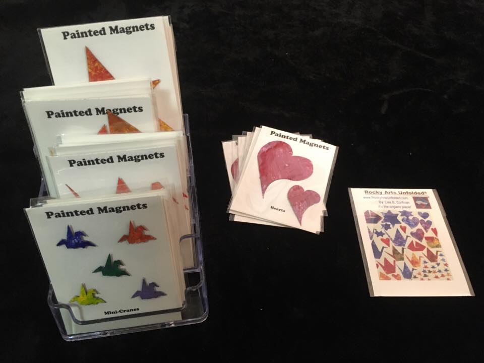 Painted Magnets Display
