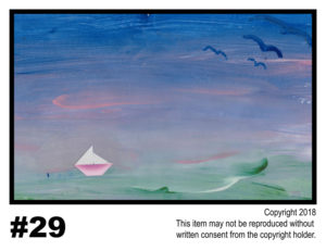 Gust About Water - $30	T#29<br>
Tempera<br>
Traditional - 11 x 17 in.