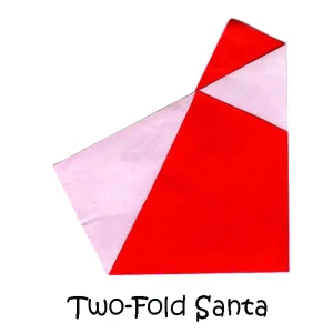 29 Two Fold Santa - 1