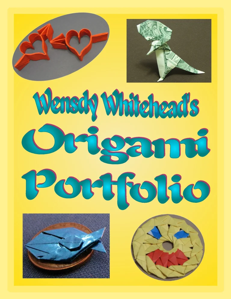 Front Cover - Wensdy Whitehead - Origami Portfolio